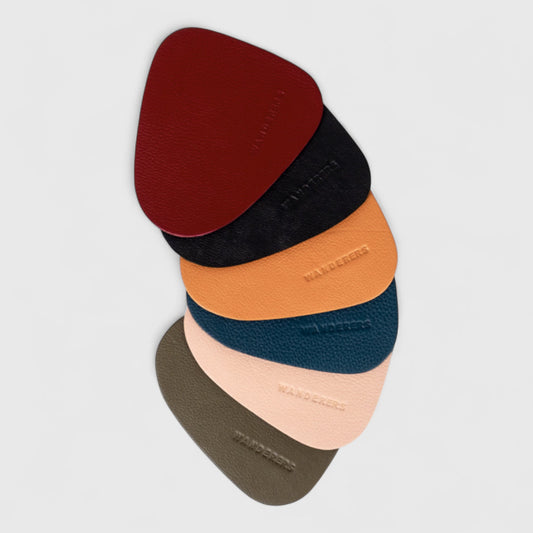 Abstract Leather Coaster