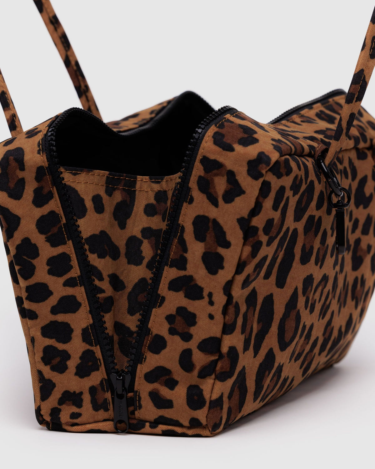 Nylon Bowler Bag - Leopard