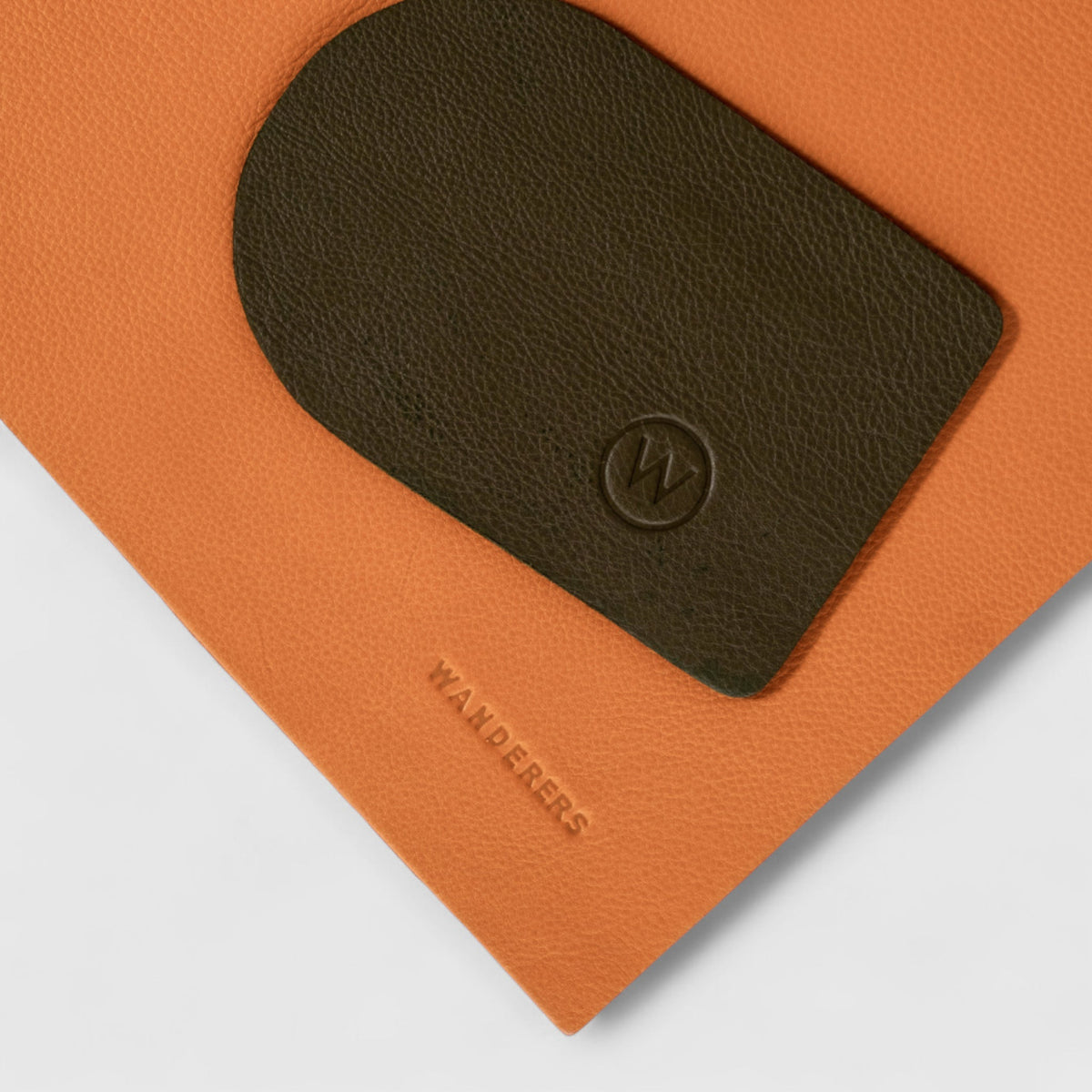 Asymmetric Leather Coaster