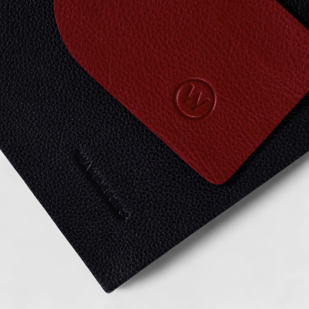 Asymmetric Leather Coaster
