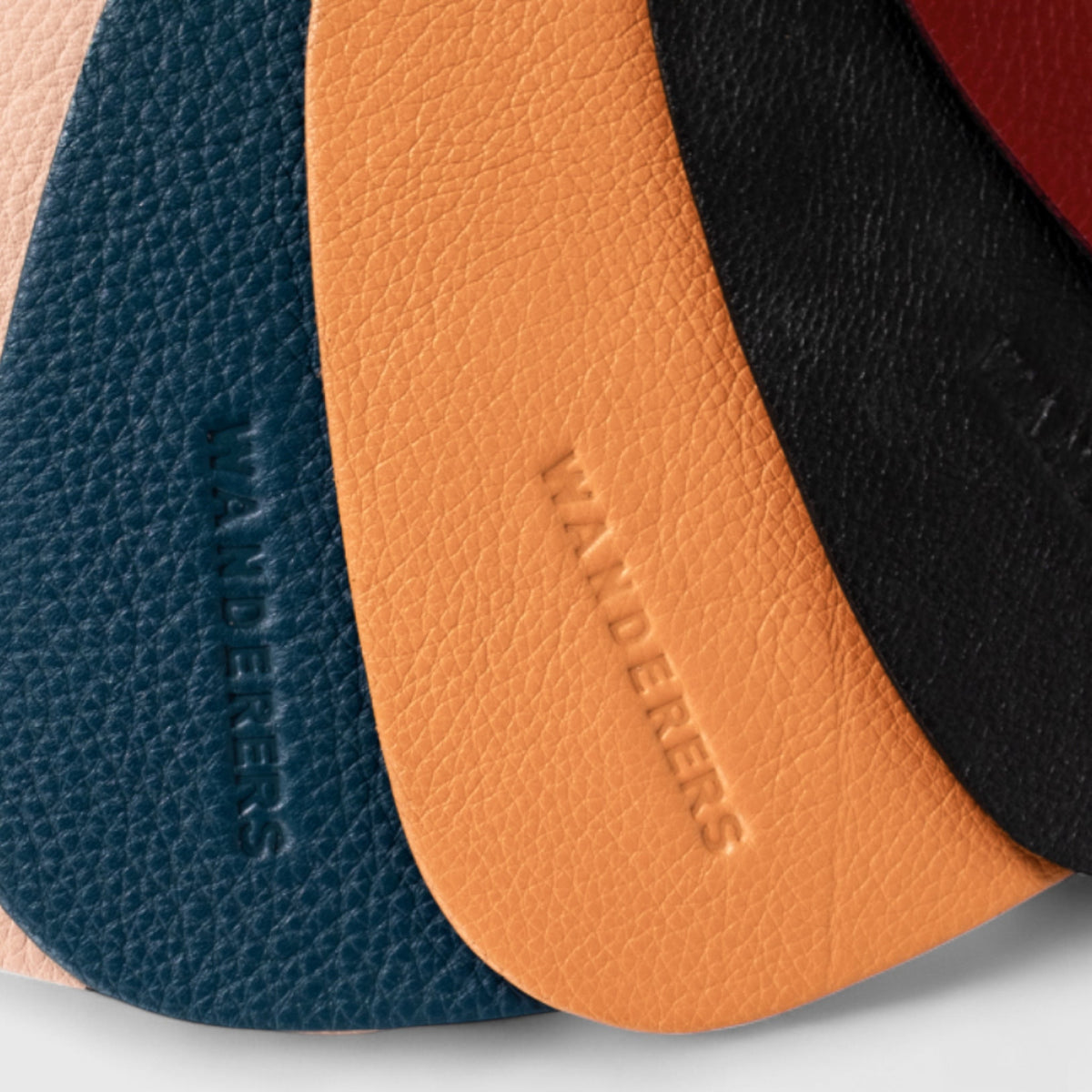 Abstract Leather Coaster