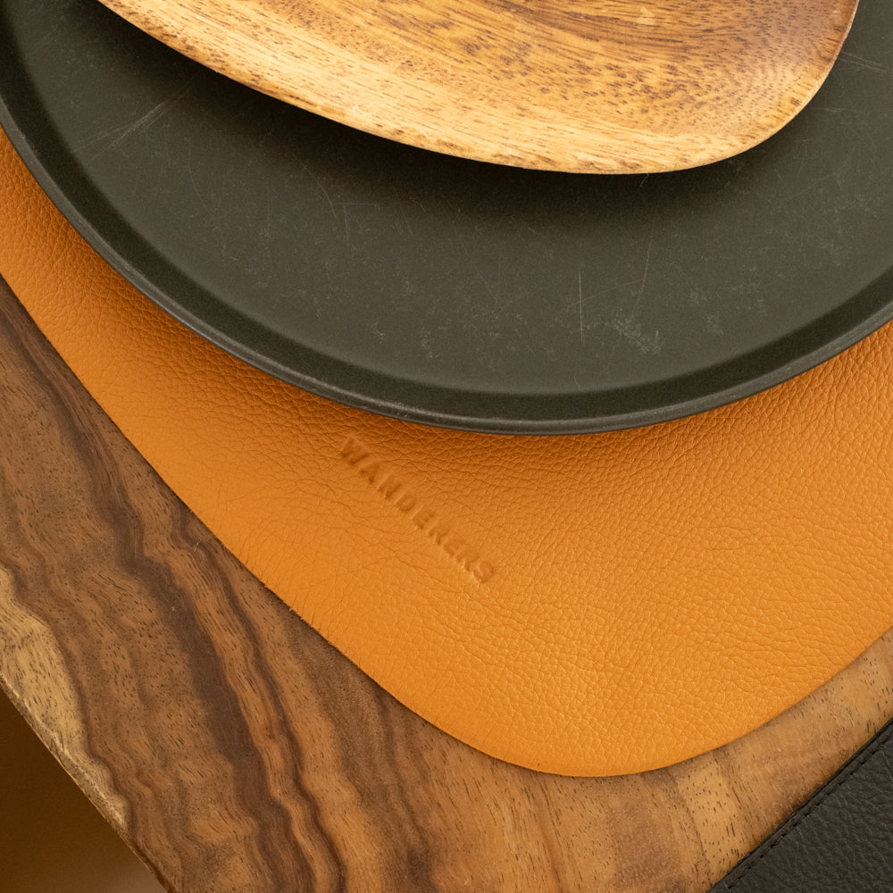 Abstract Leather Placemat