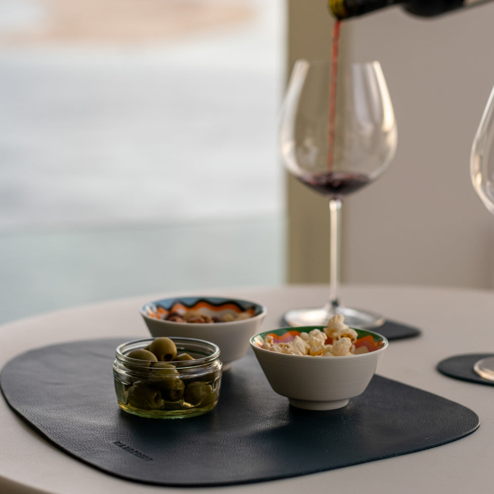 Abstract Leather Placemat