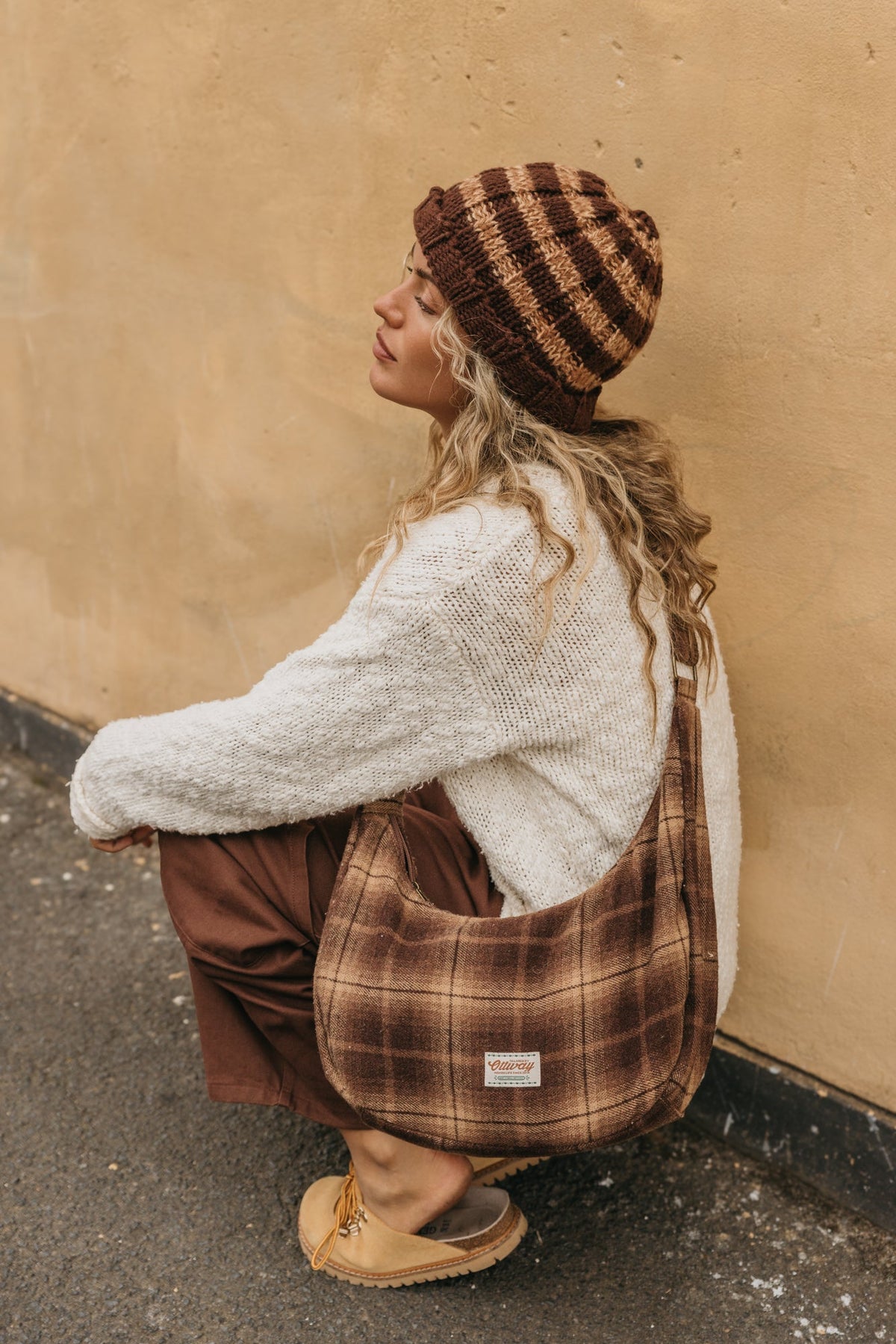 Mara Checkered Handbag
